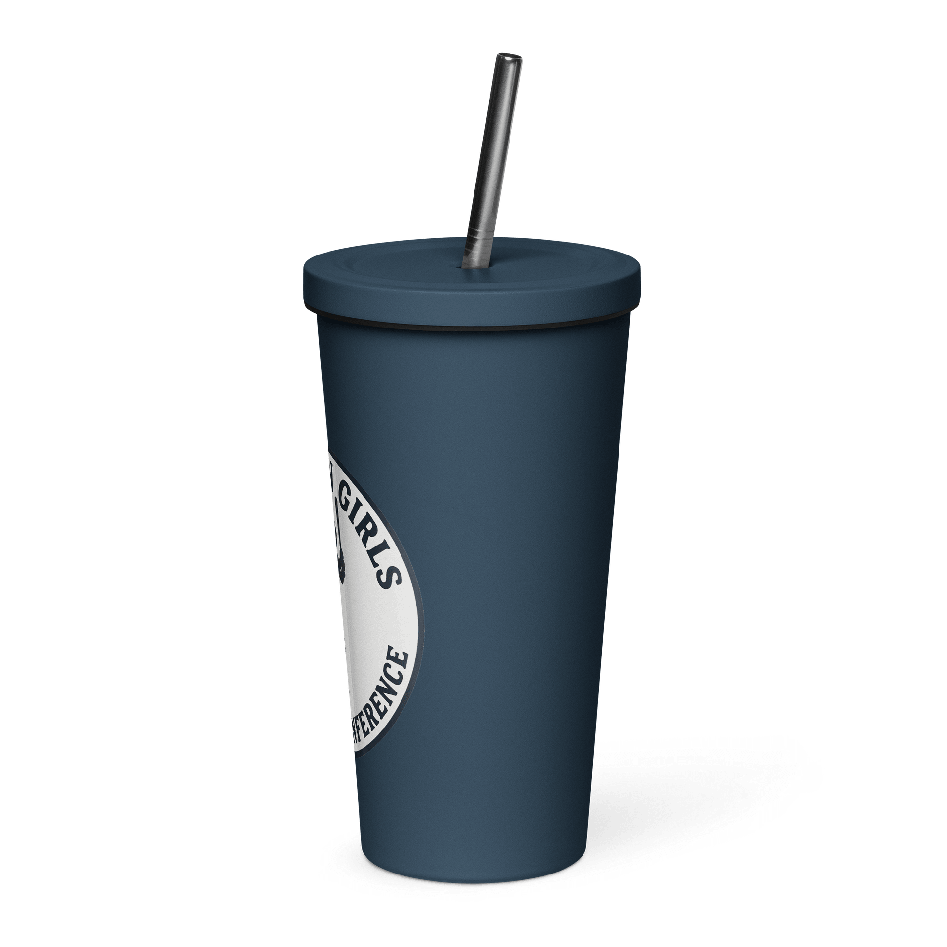 AGBC Legacy Collection Insulated Tumbler with a Straw Navy product image (3)