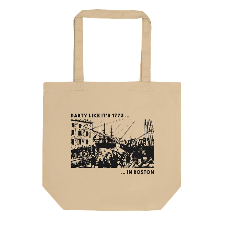 Party Like It's 1773Canvas Tote - Oyster product image (1)