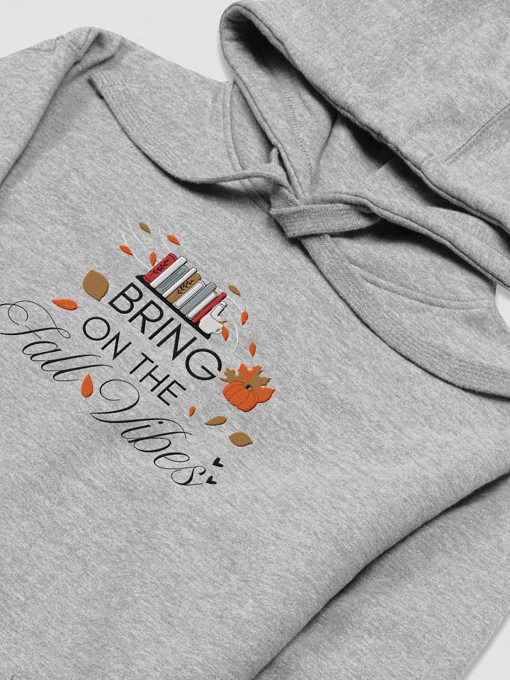Autumn Vibes Embroidery Unisex Hoodie product image (2)