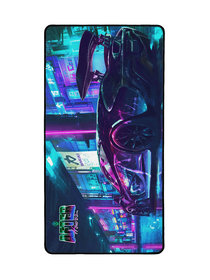 SolidCast AfterHours Neon Desk Mat 15.5" x 31.5" product image (2)