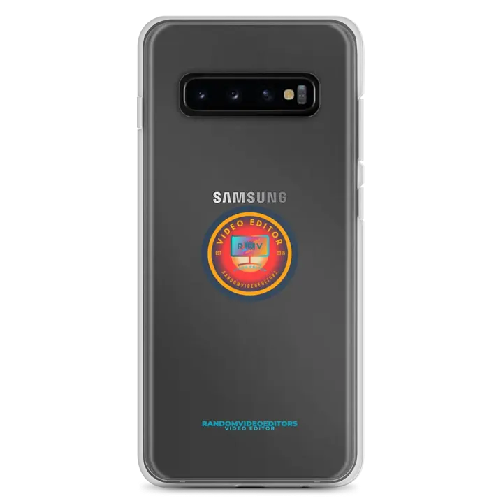 RandomVideoEditors Clear Case for Samsung® V2 product image (2)