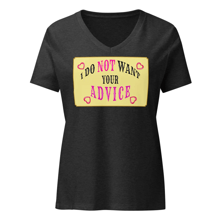No Advice V Neck product image (3)