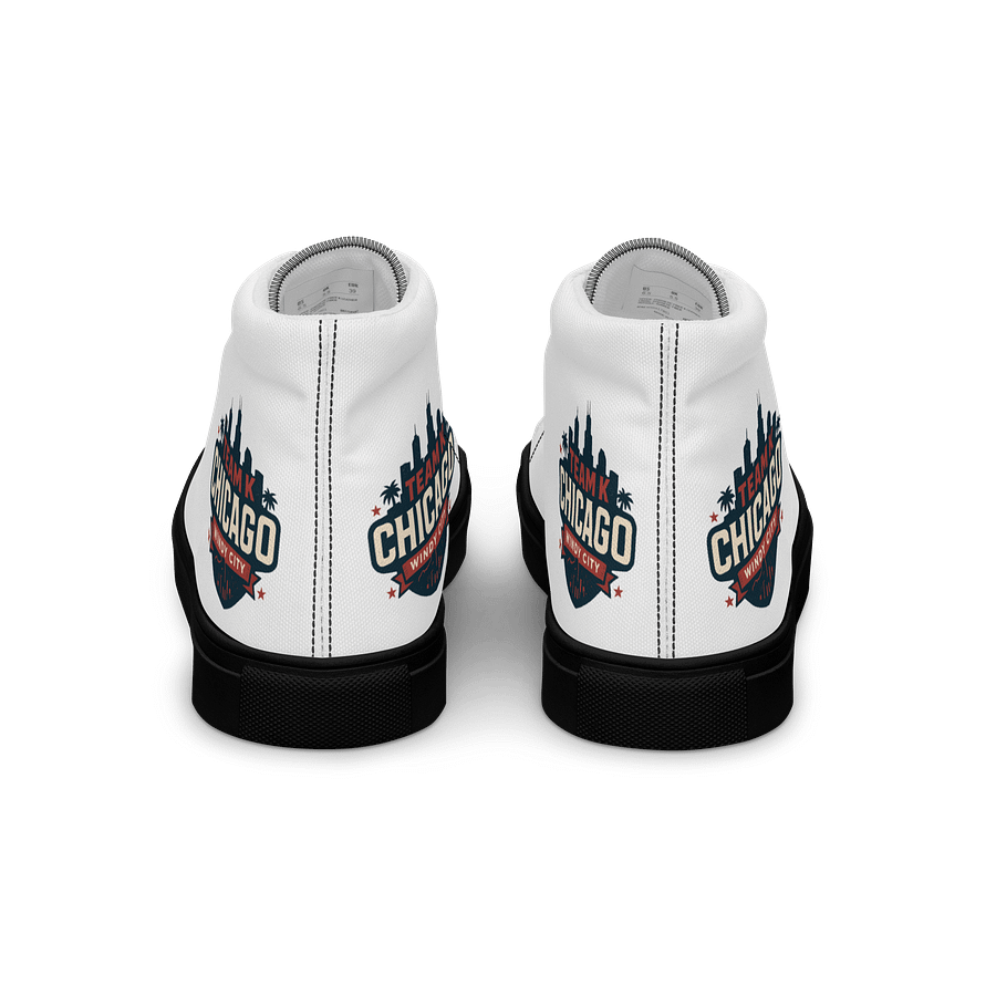 Team K Chicago Women's High Top Canvas Shoes product image (7)