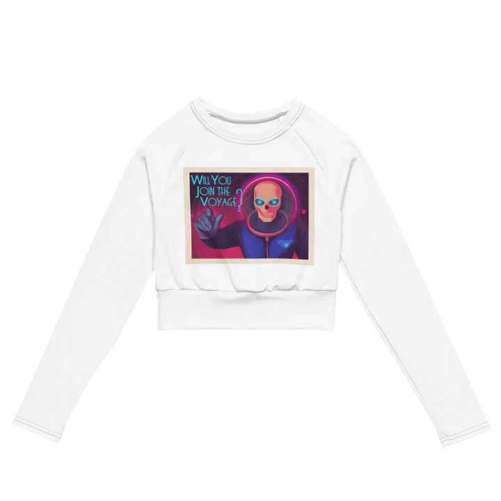 Cosmic Voyager Cropped Long-Sleeve product image (2)