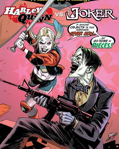 #Batman #HarleyQuinn #Joker #DCComics #PreludeToTheWedding #ComicBookVibes #GothamGrit #HarleyVsJoker