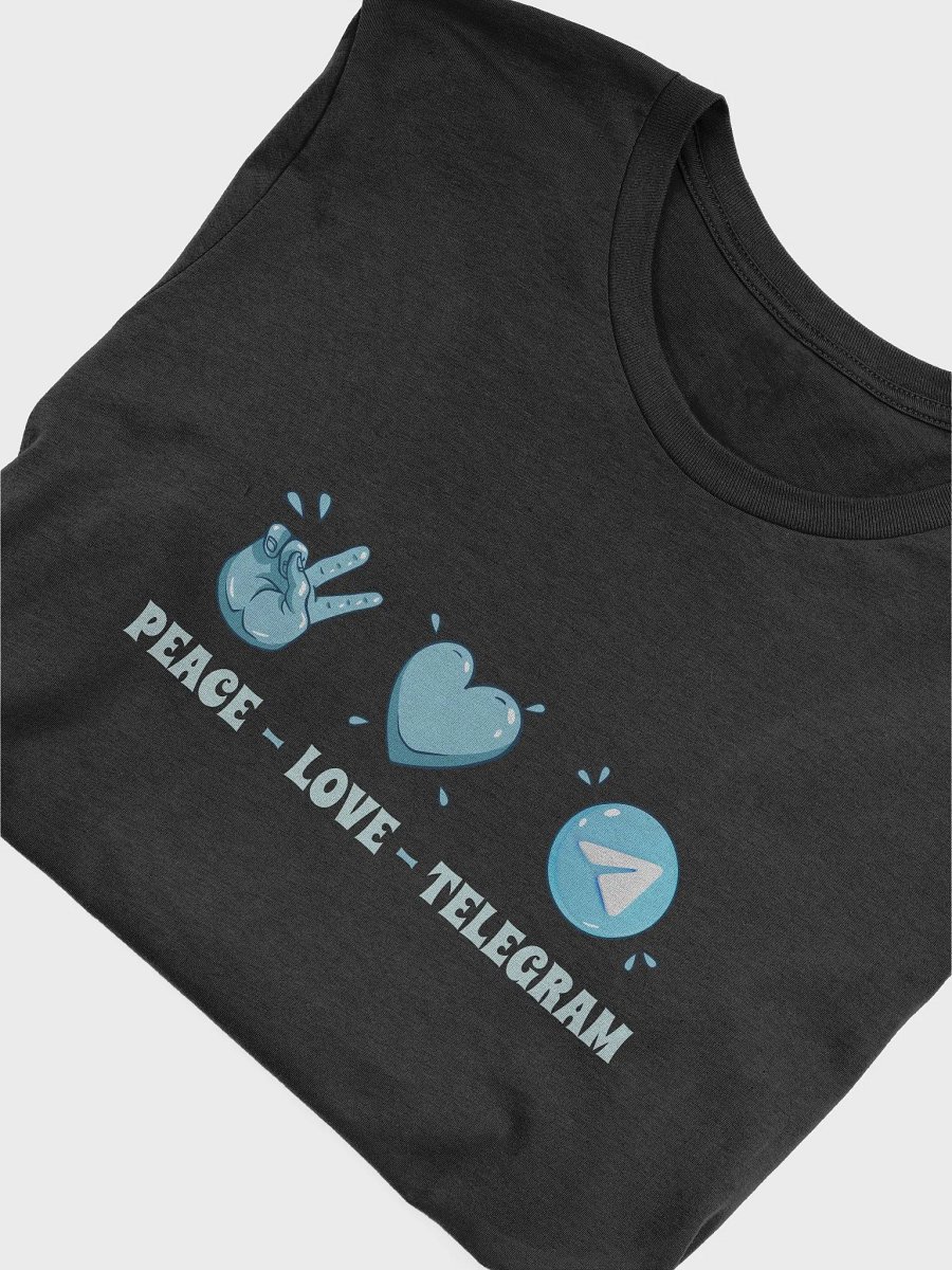 Camiseta Paz, Amor y Telegram product image (7)