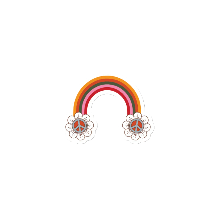 Peace Rainbow Magnet product image (1)