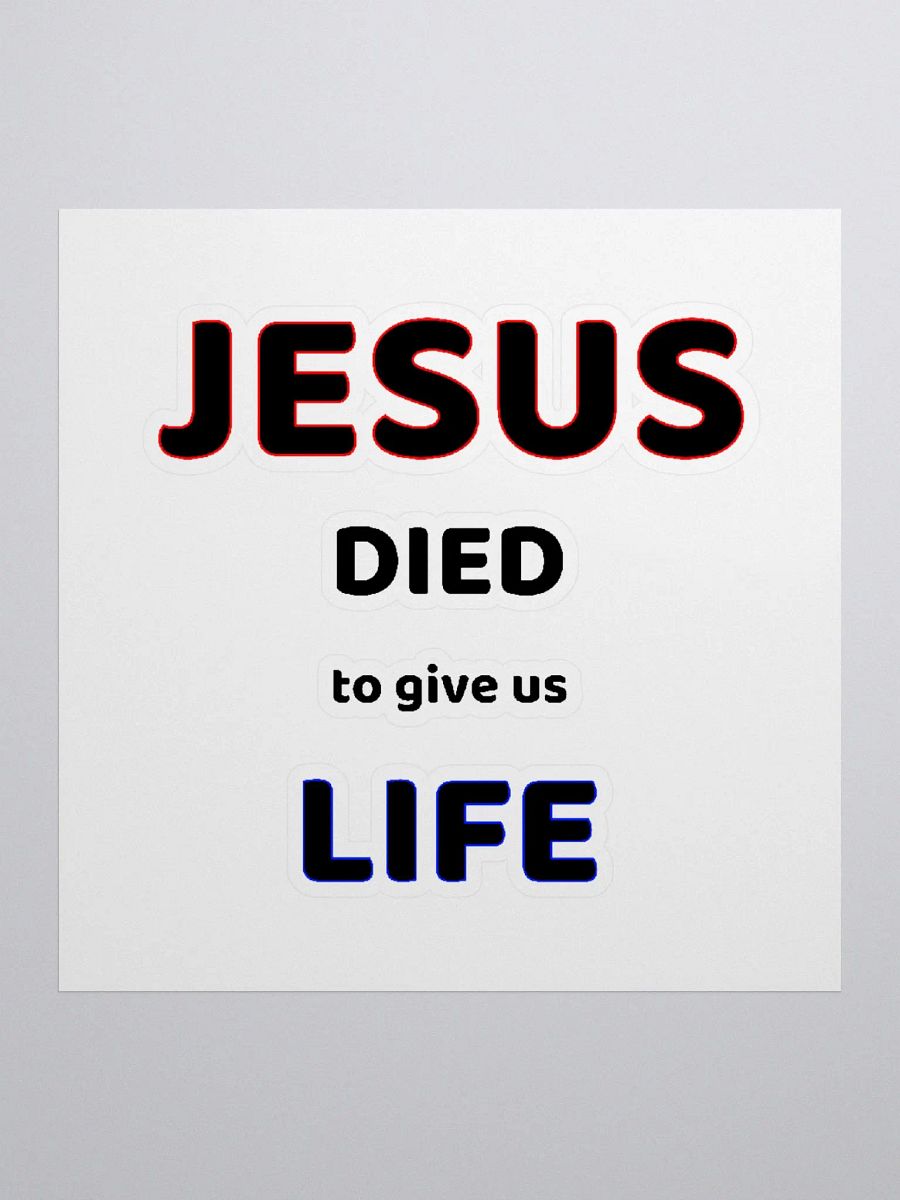 Glowing Jesus Life Stickers product image (3)