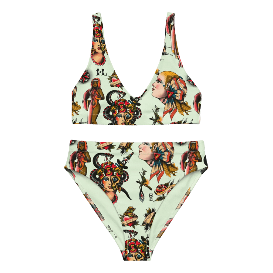 Landlubber Lewy’s Tattoo Flash Bikini Set product image (2)