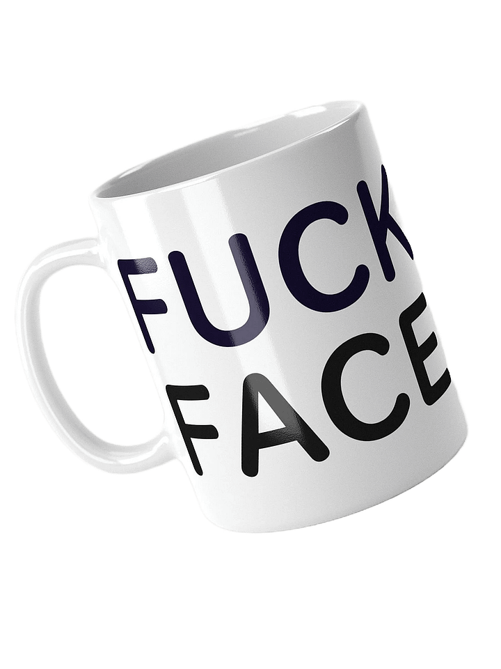 FUCKFACE Mug - Real Edition, All-white product image (1)