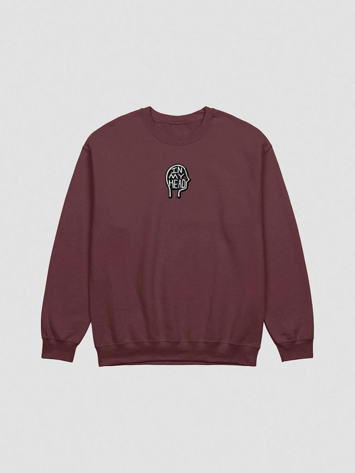 In My Head embroidered crewneck (bubble design 2) product image (2)