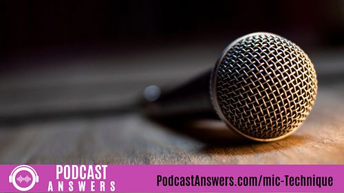 On the latest episode of Podcast Answers I talk about how to get have microphone technique to make your podcast sound good. I...