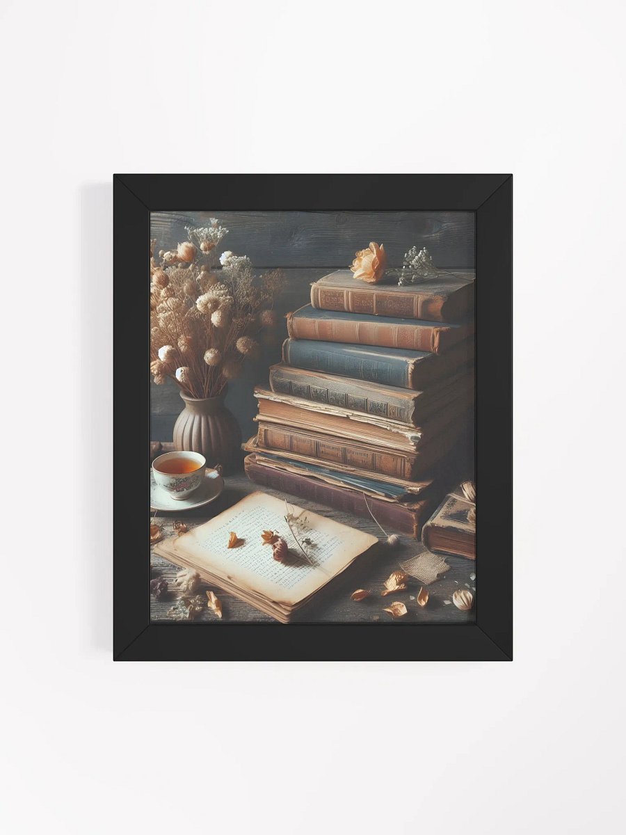 Rustic Reading Corner Matte Poster In Frame product image (76)