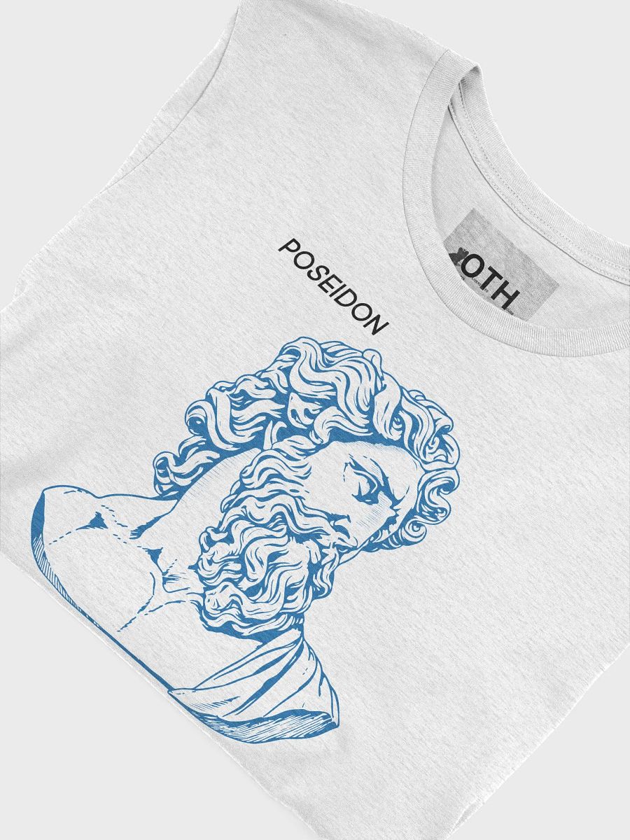 Classical Poseidon Bust Illustration Tee product image (4)