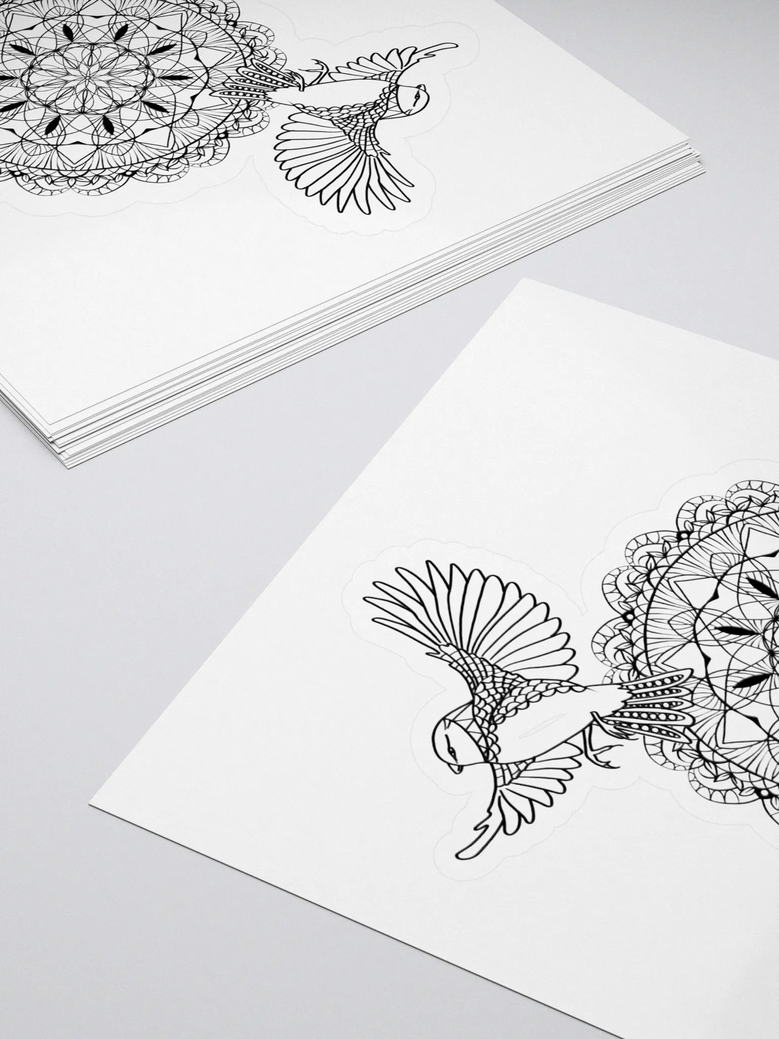 Flight of Elegance Stickers product image (4)
