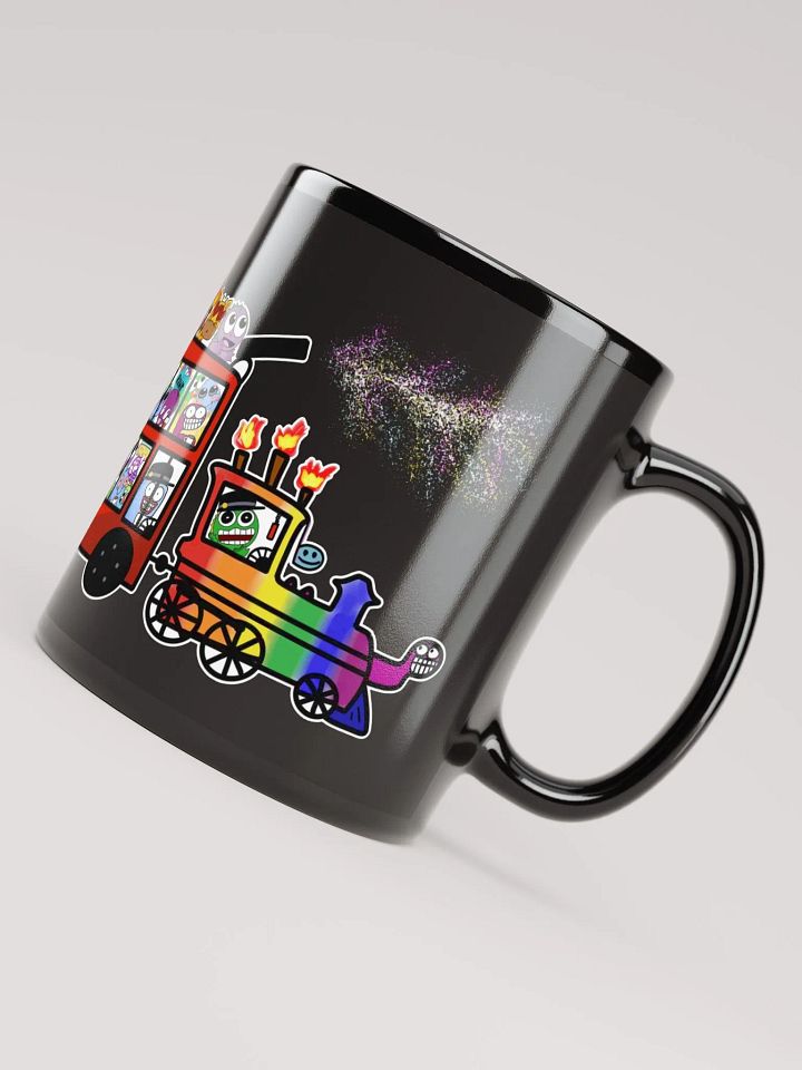 Dinosaur Streamfest Black Mug product image (2)