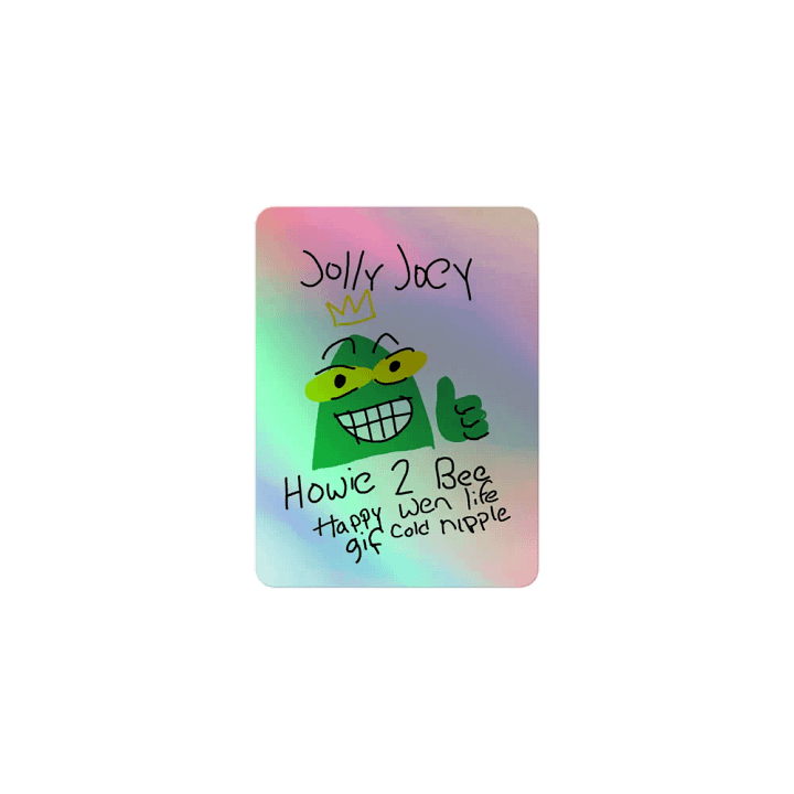 Jolly Joey Book sticker product image (1)