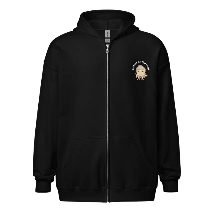 Murder-Free Yarn Lover Zip Up Hoodie product image (1)