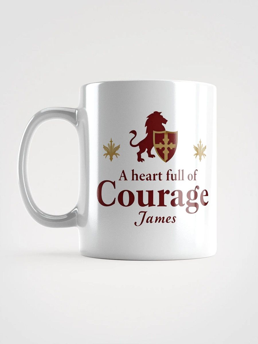 James: A Heart Full of Courage – The Perfect Mug for Bold Dreamers product image (6)