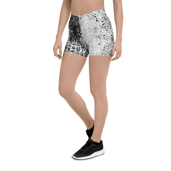 Mystic Symbols B/W | All-Over Print Shorts product image (2)