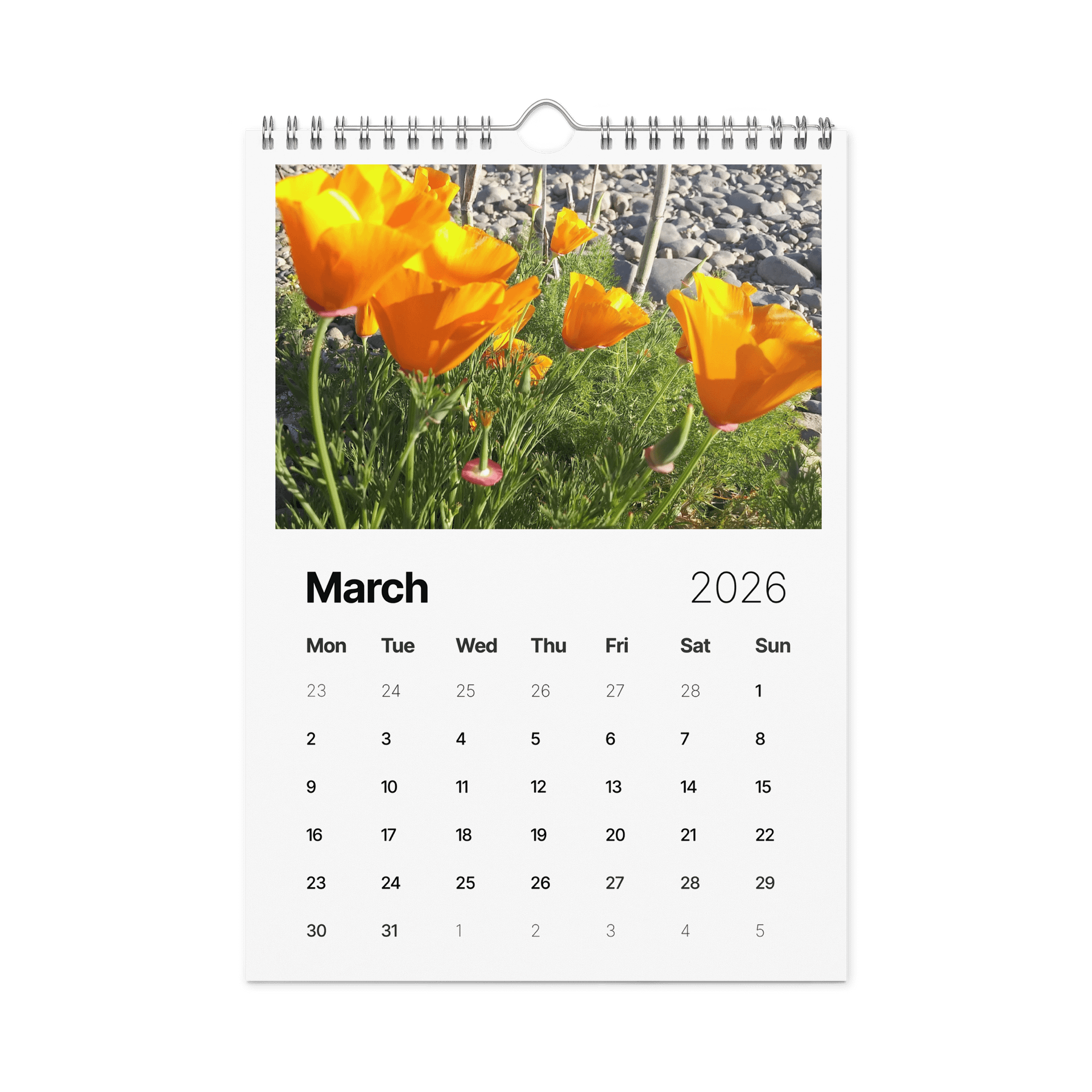 Flower Serenity 2026 Calendar product image (8)