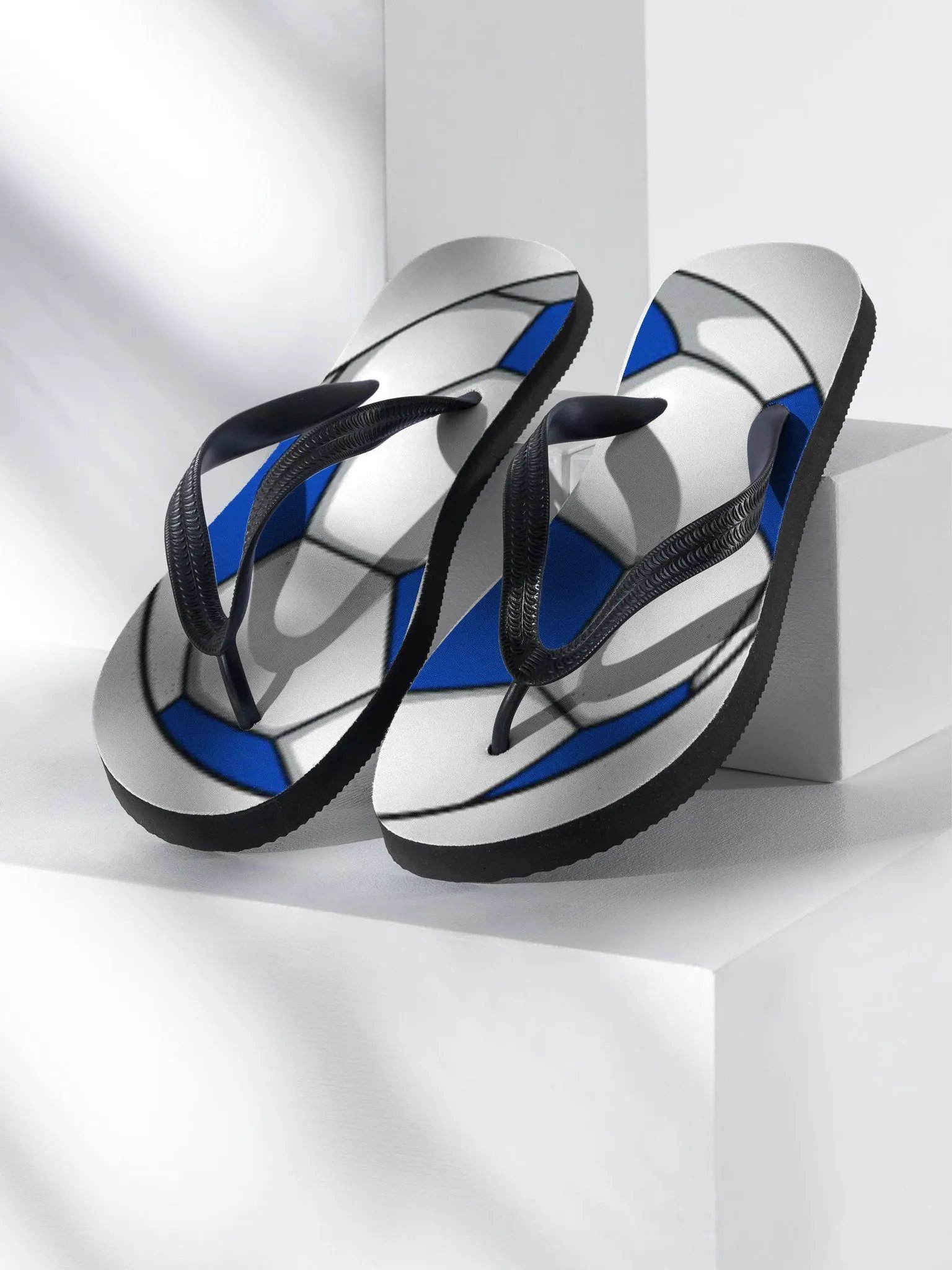 Soccer Fan Flip Flops product image (1)
