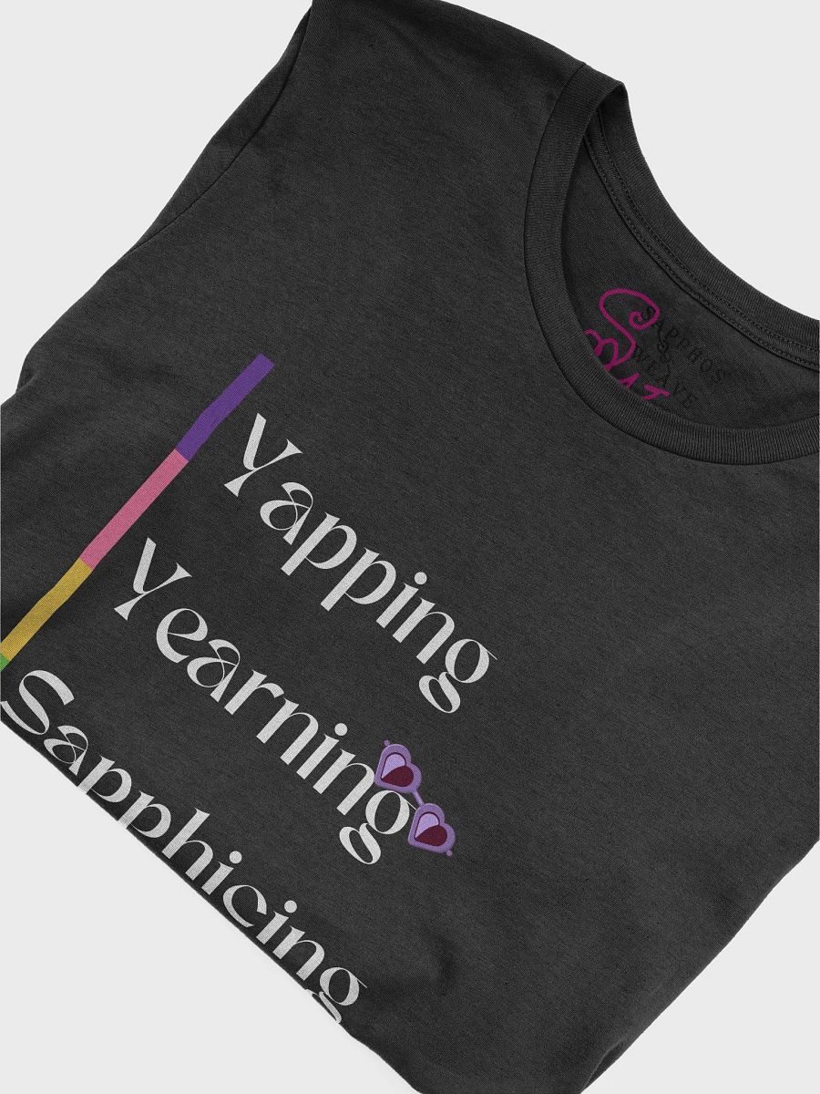 The Sapphic Yearning Tee: For the Yappers, Yearners, and Sapphic Hearts product image (5)