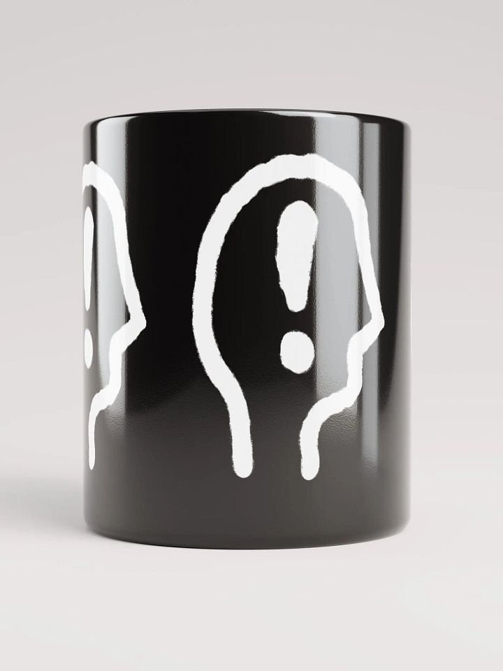 EXCLAIMING MENTALLY (white design) coffee mug product image (2)
