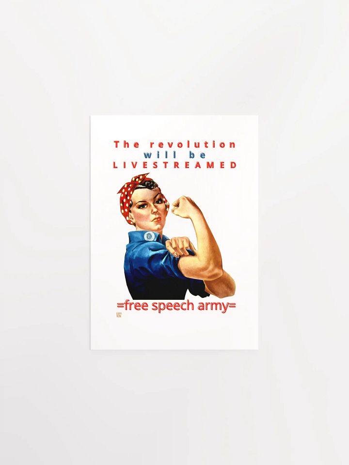 THE REVOLUTION WILL BE LIVESTREAMED product image (6)