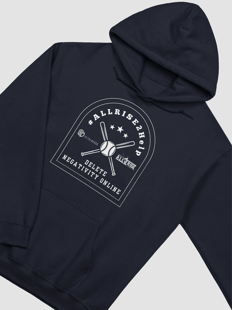#ALLRISE2Help Delete Negativity Online Hoodie product image (3)
