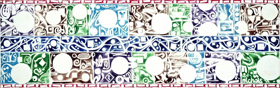 A Century of Rides I (1990) on canvas product image (1)