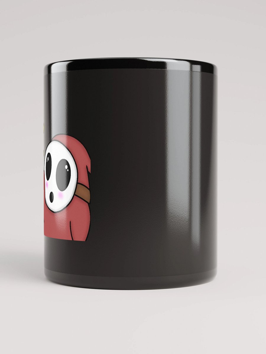 confused shy guy black mug product image (2)