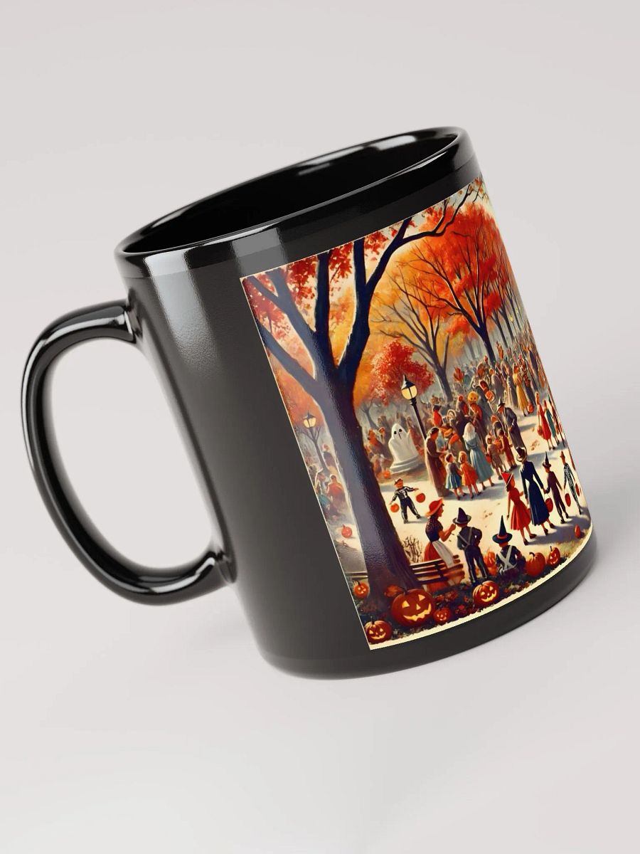 Vintage 1940s Halloween Park Scene Coffee Mug product image (4)