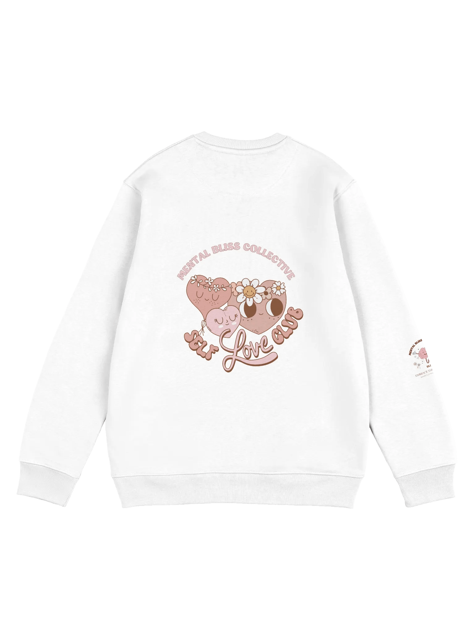 "Self Love Club" Unisex Eco Sweatshirt – Join the Movement of Self-Care product image (2)