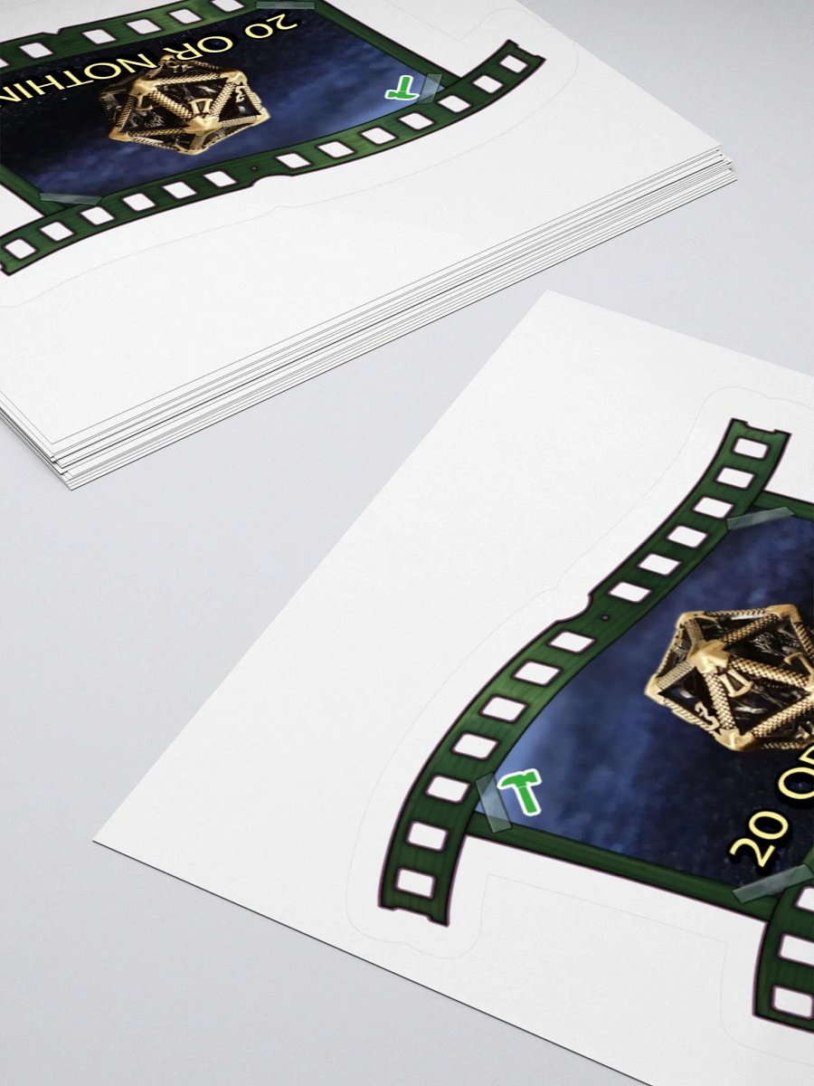 StreamReel | 20 or nothing Sticker product image (4)