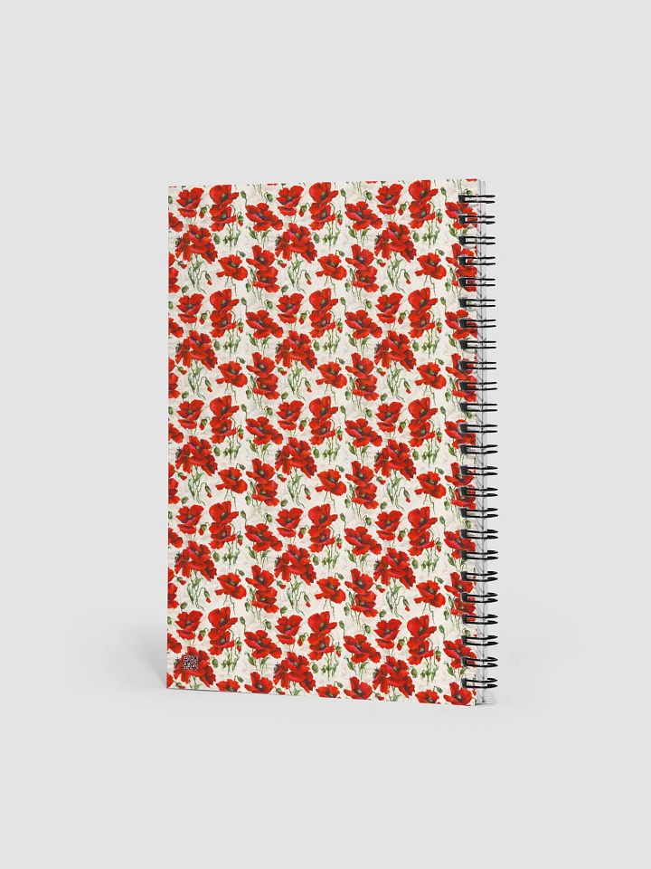 Vintage Poppy Spiral Notebook product image (2)