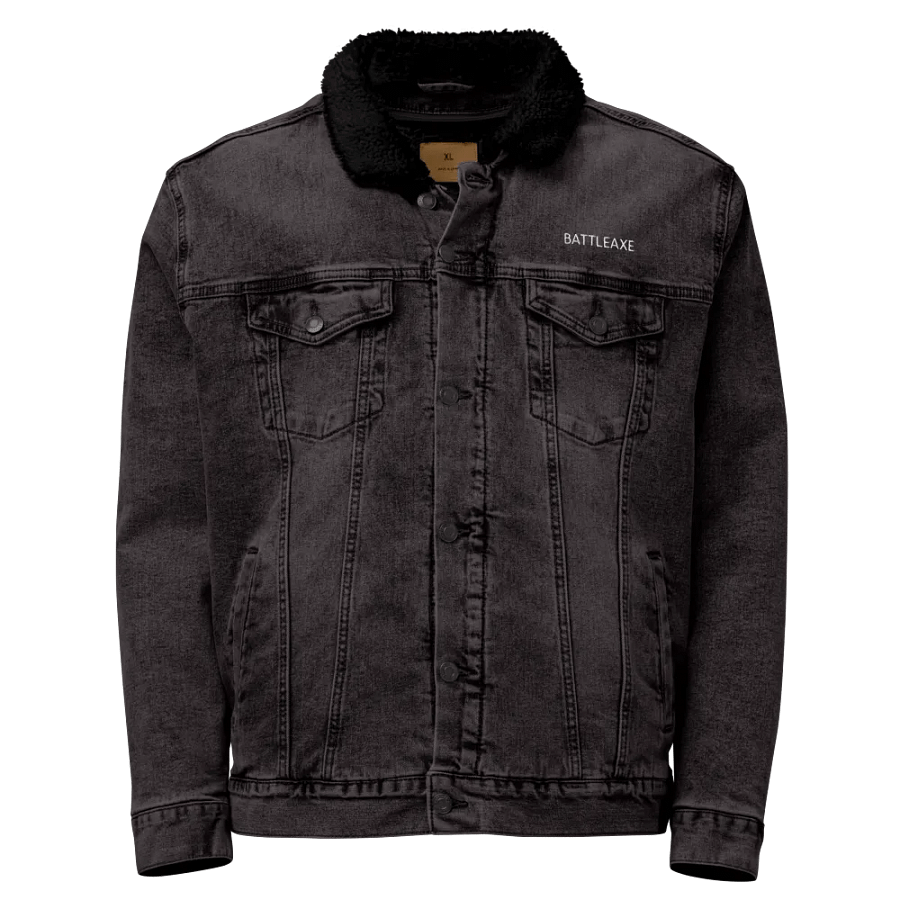 Exclusive BattleAxe Unisex Denim Jacket product image (1)