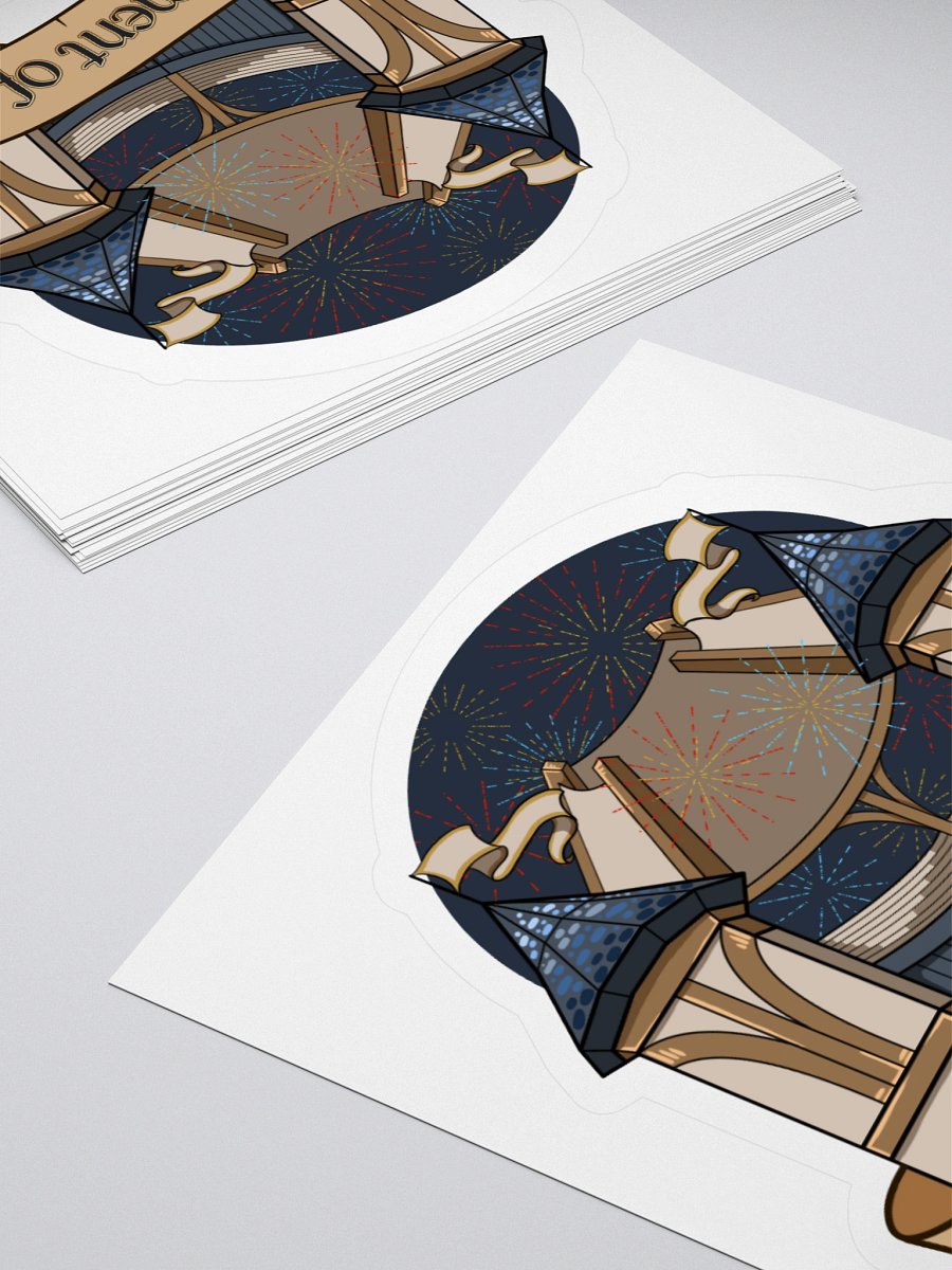 Coliseum Sky - Fireworks Version - Sticker Sheet product image (4)