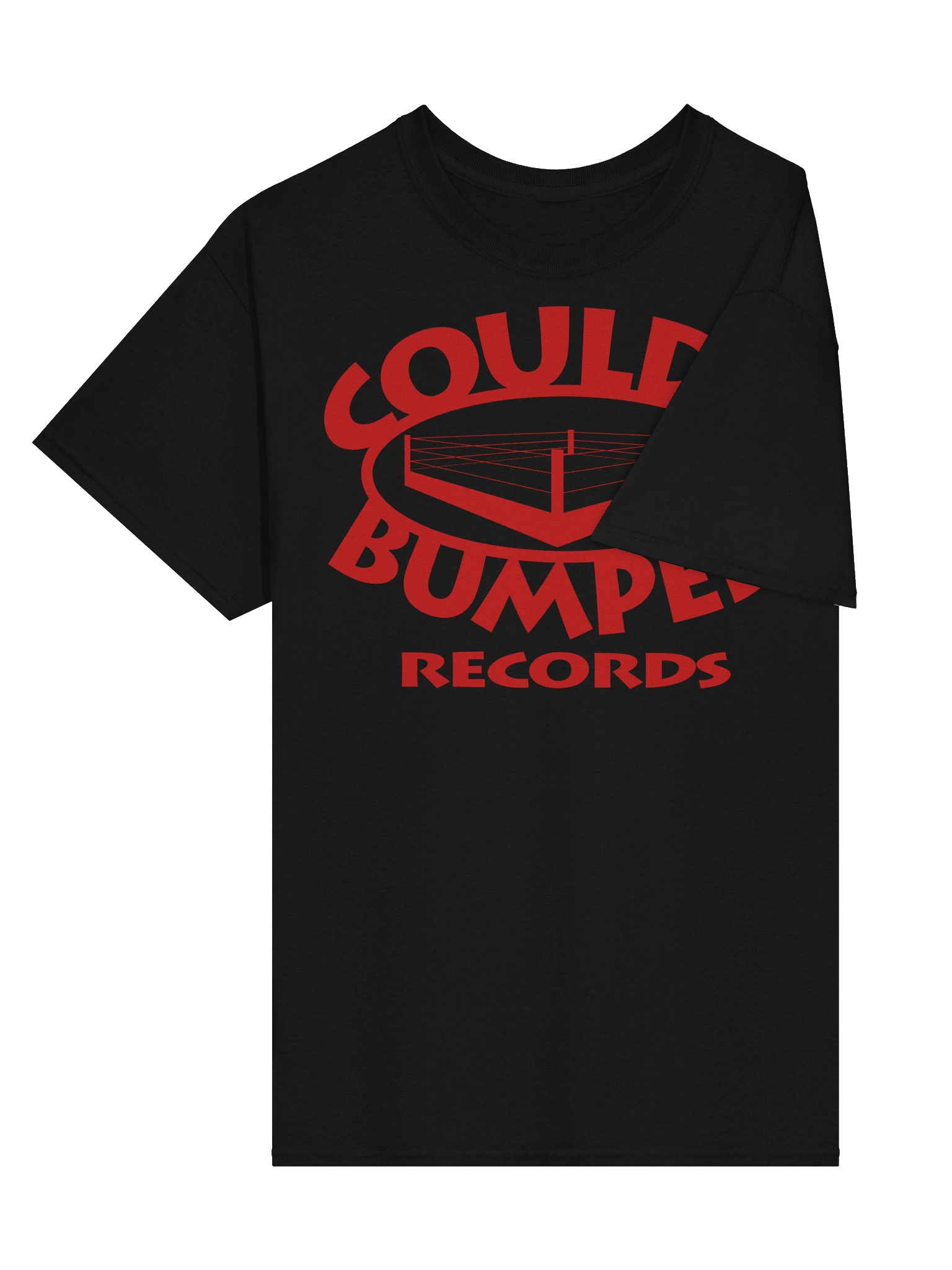 Coulda Bumped Records Tee - Black/Red product image (3)