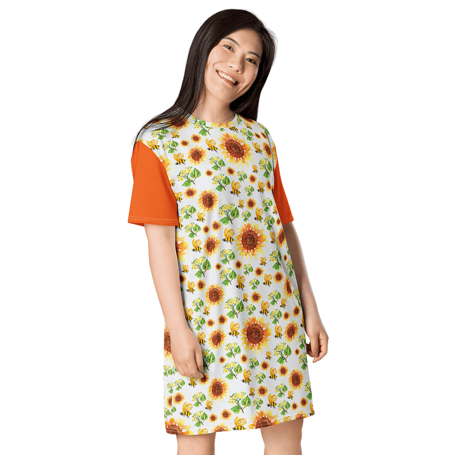 Sunflower Oversized T-Shirt Dress product image (5)