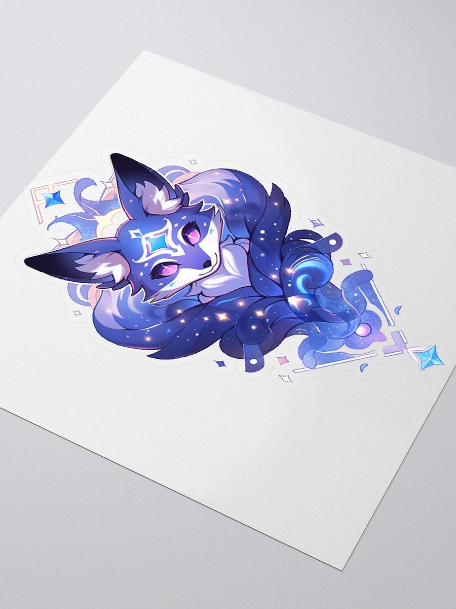 Celestial Gem Fox Sticker product image (9)