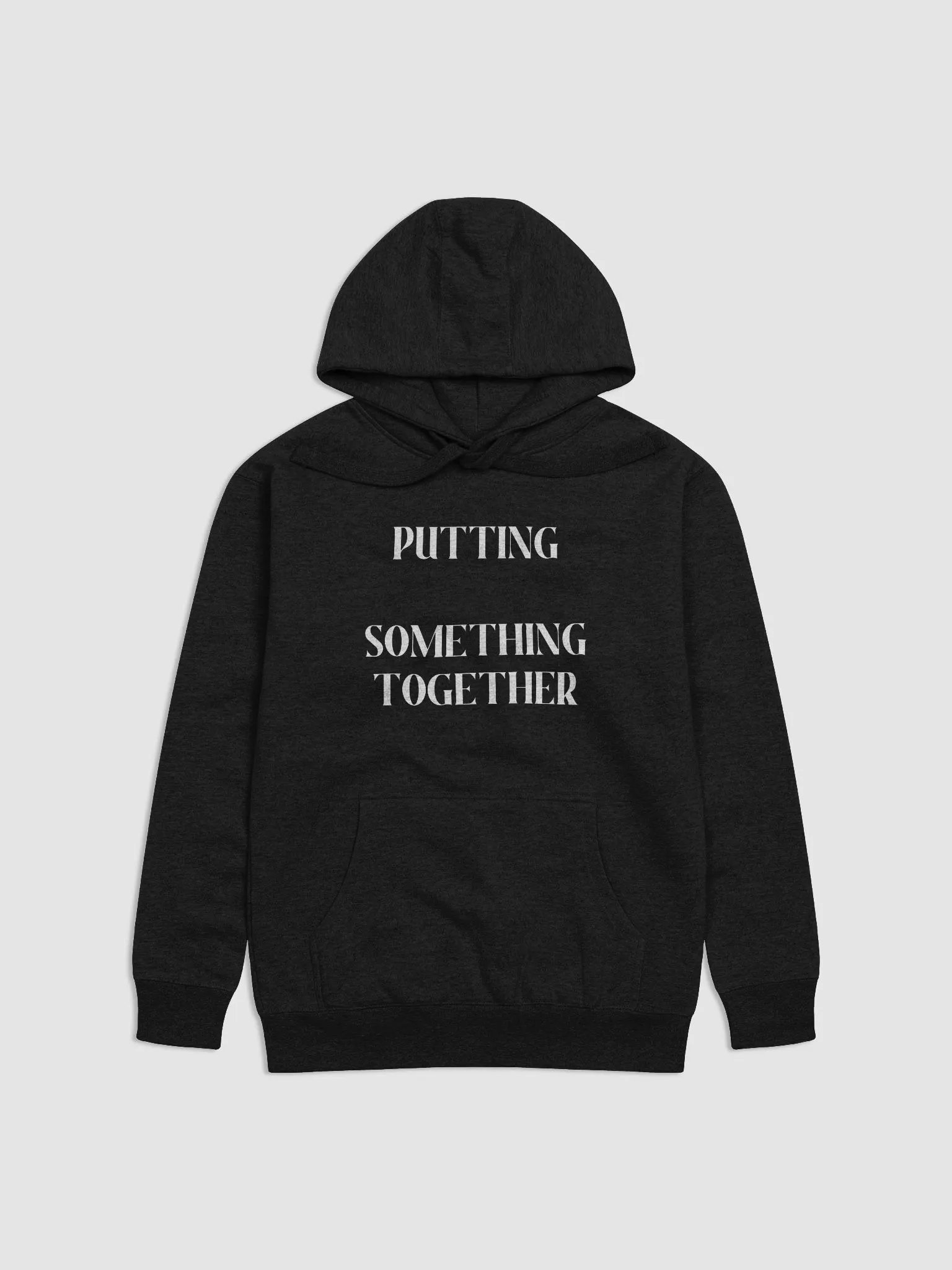 PUTTING SOMETHING TOGETHER(WHITE PRINT) product image (1)