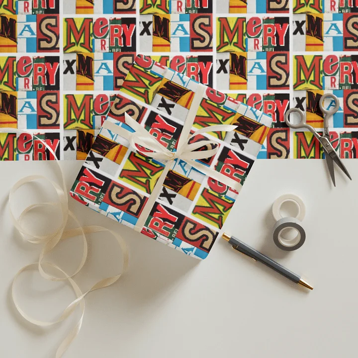 Merry X-Mas Wrapping Paper product image (1)