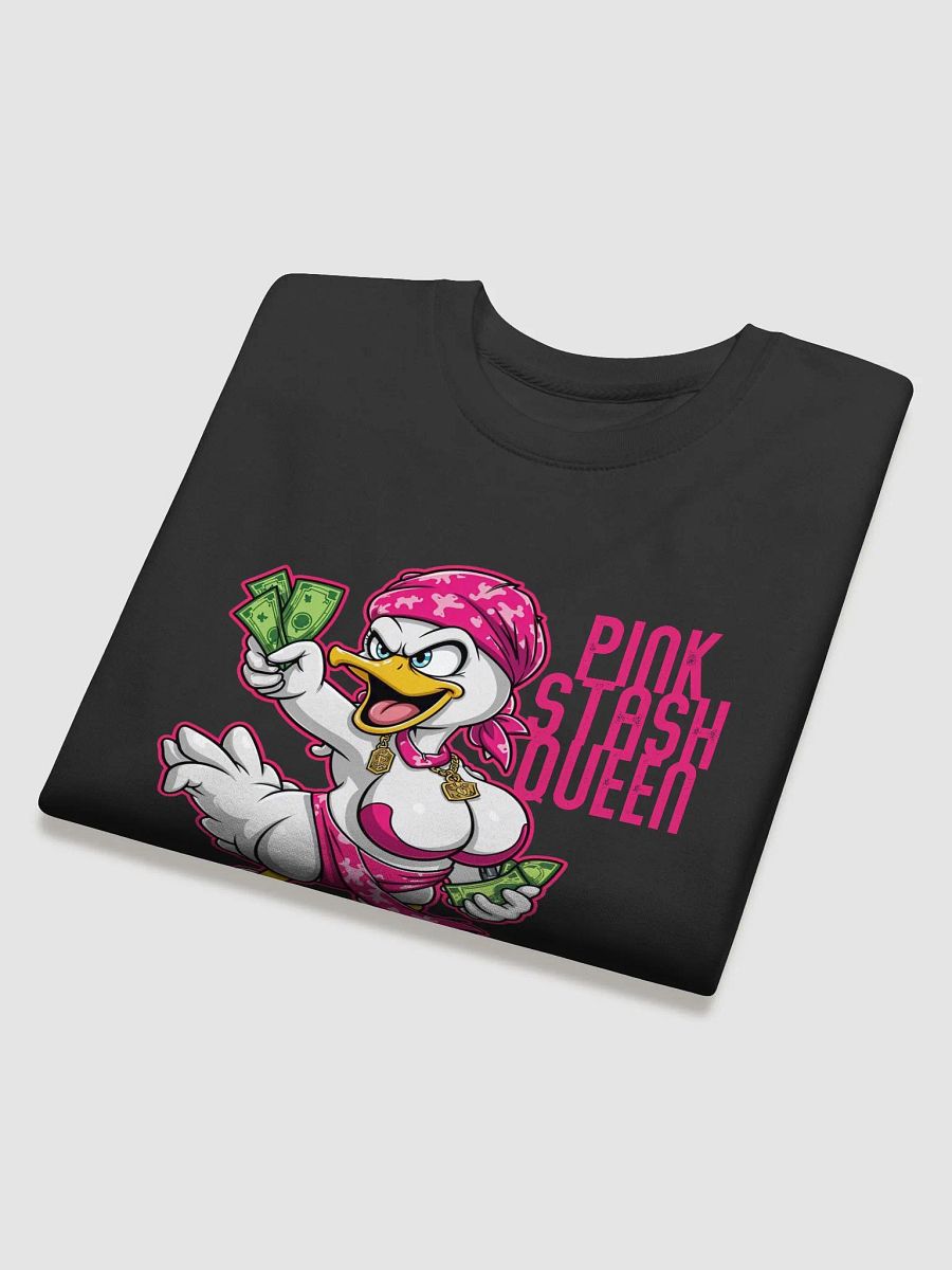 Durti3Goos3 - Durti3 Duck Gang – Pink Stash Queen Unisex Sweatshirt product image (4)