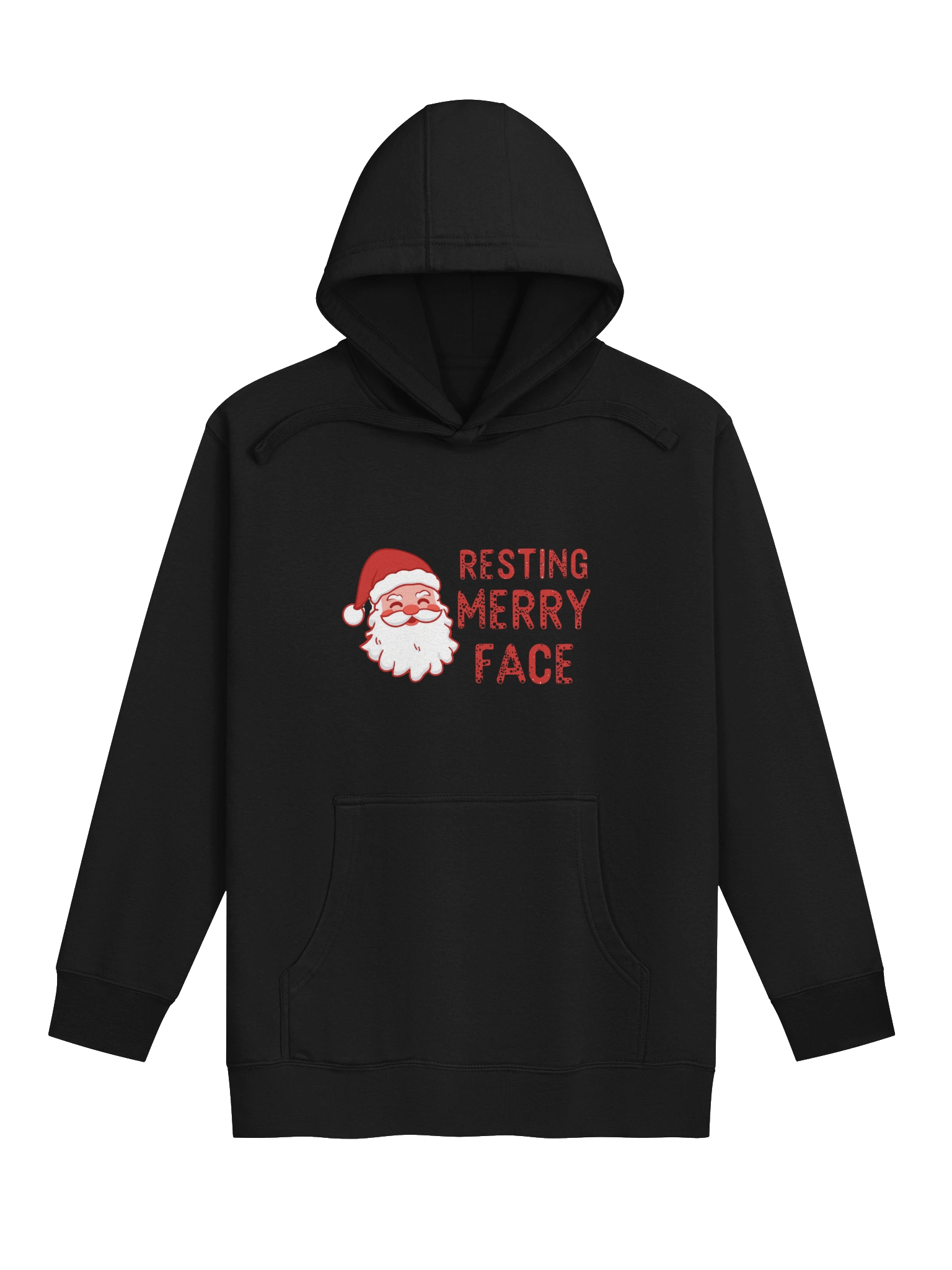 Merry Santa Resting Face Hoodie product image (7)