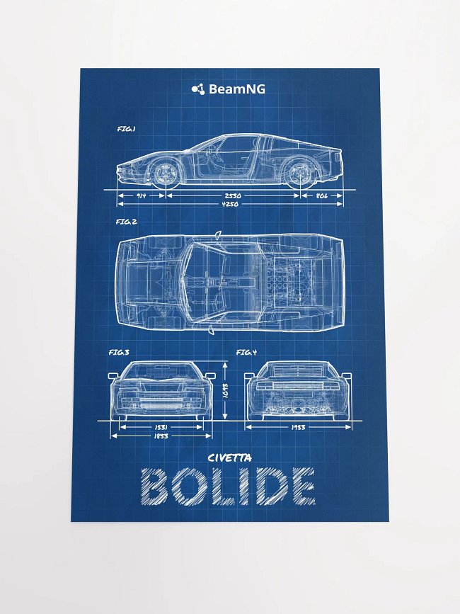 Blueprint Posters