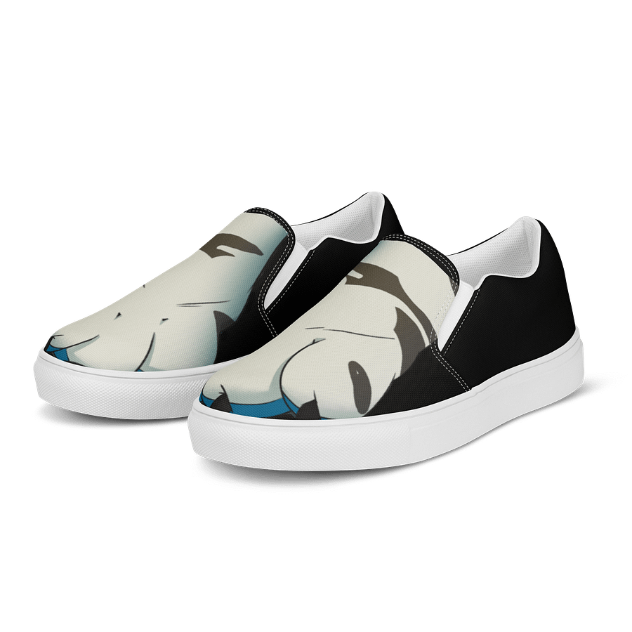 Tiger2Paws Men's Slip-On Canvas Shoes - Black product image (3)