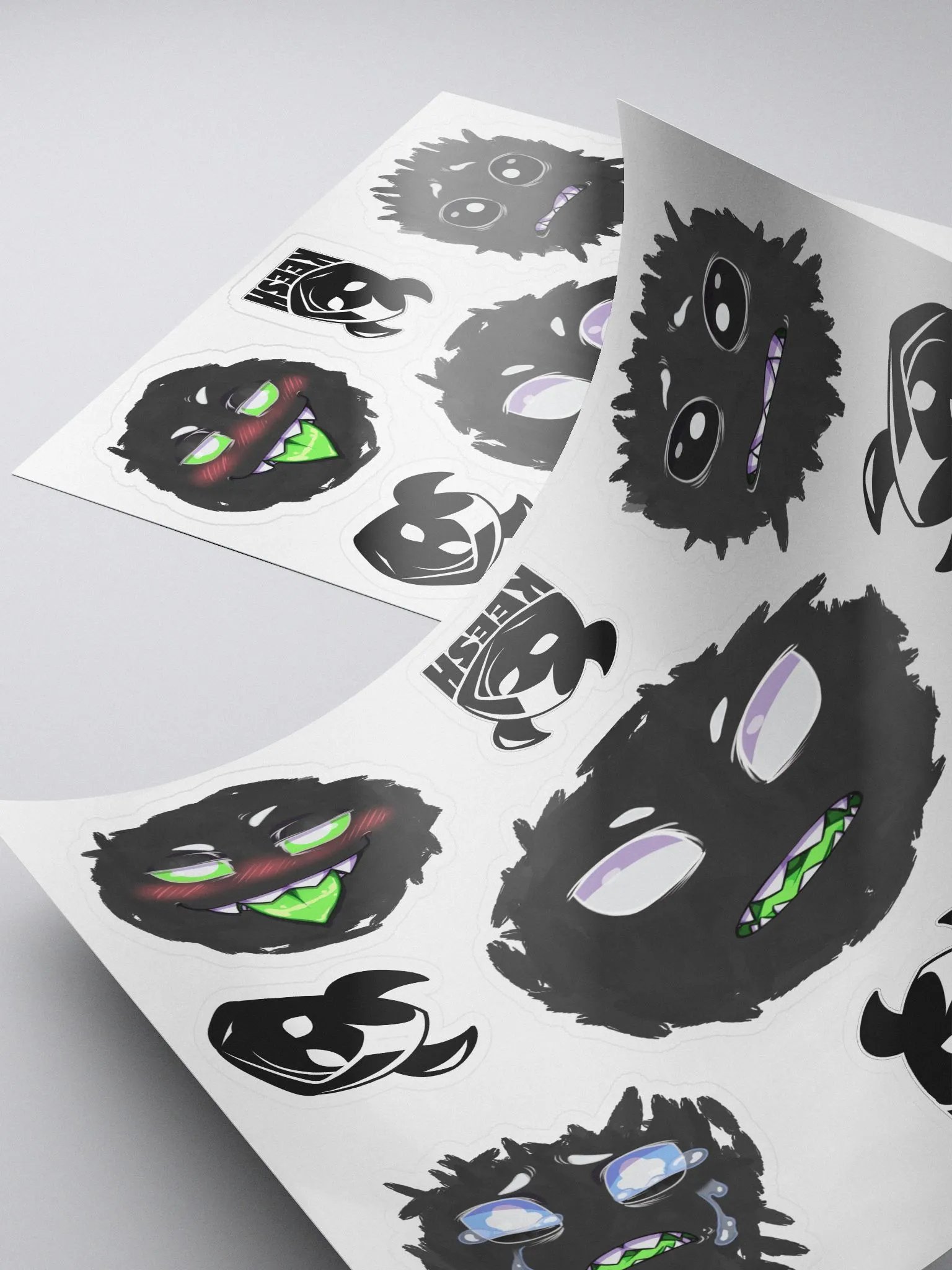 5 Faces Sticker Sheet product image (4)