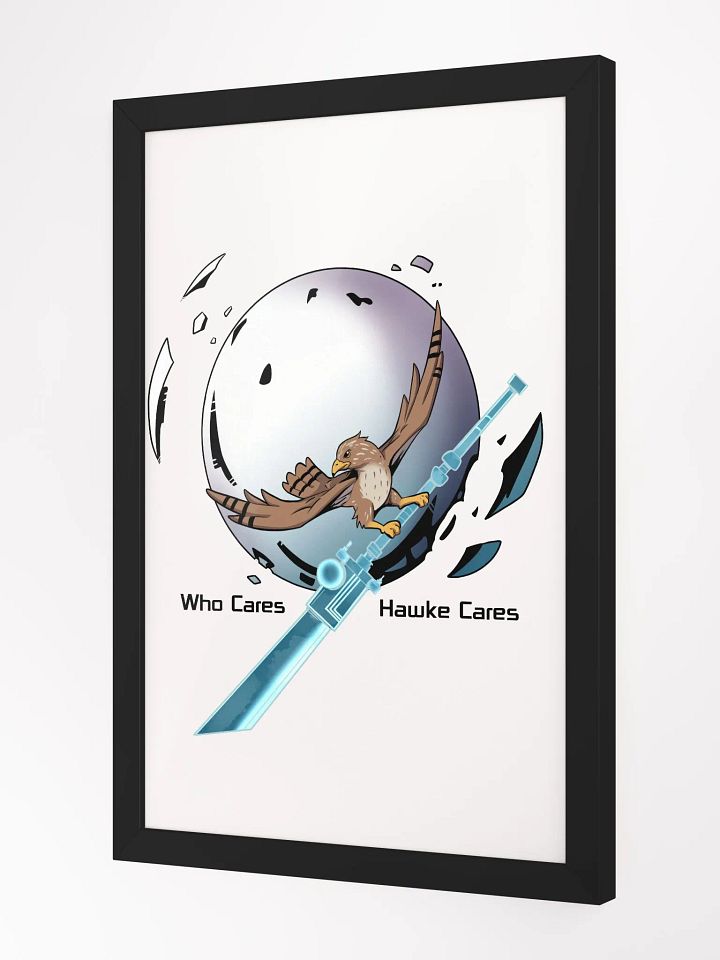 Who cares? Hawke cares! Framed print product image (3)