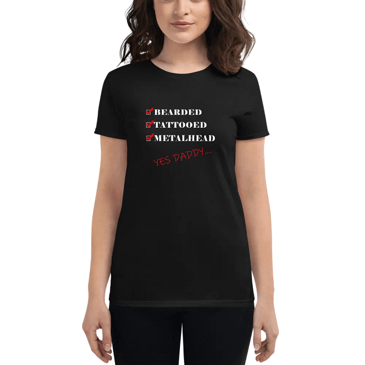 Yes Daddy Checklist Women's Shirt product image (1)